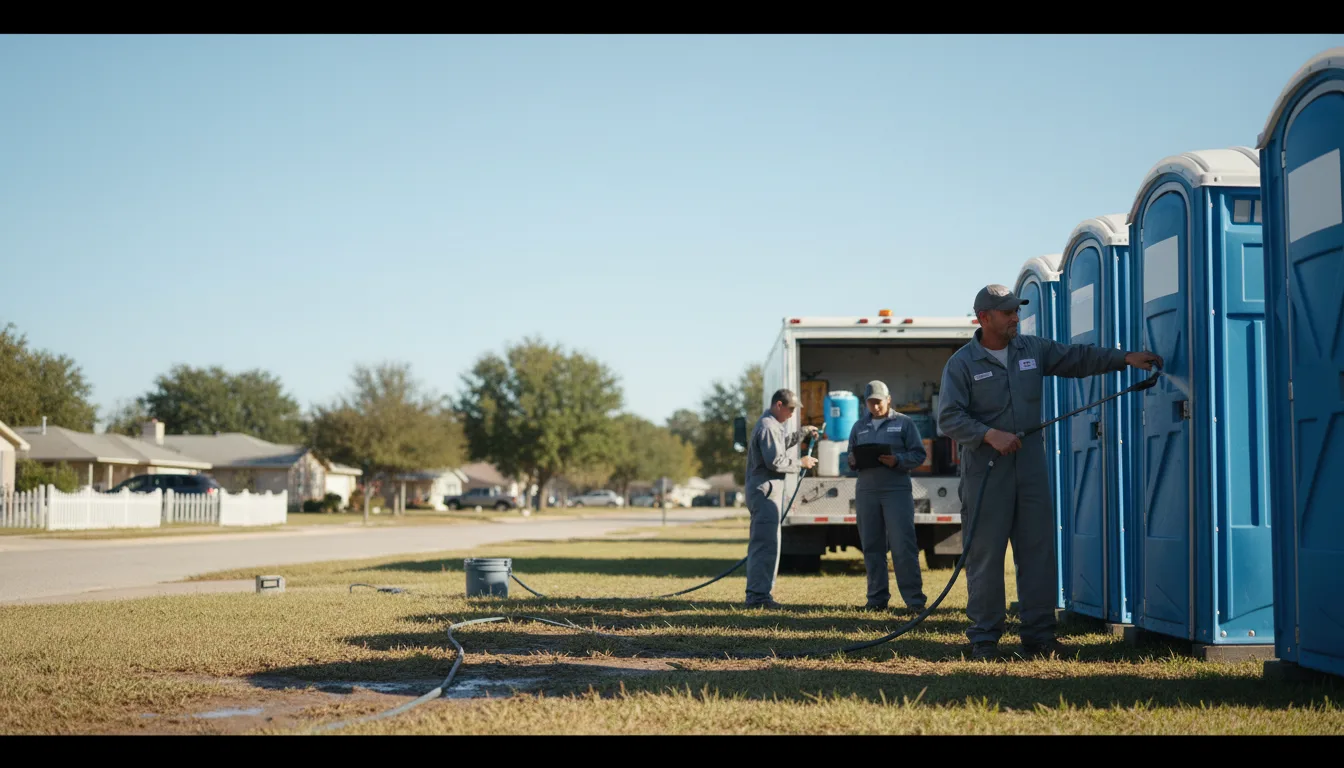 Long-Term Portable Toilet Rental in Miami, TX near me